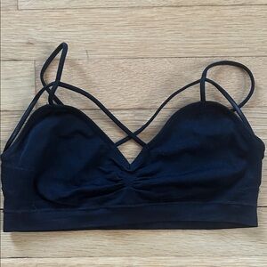 Black Strappy Bralette